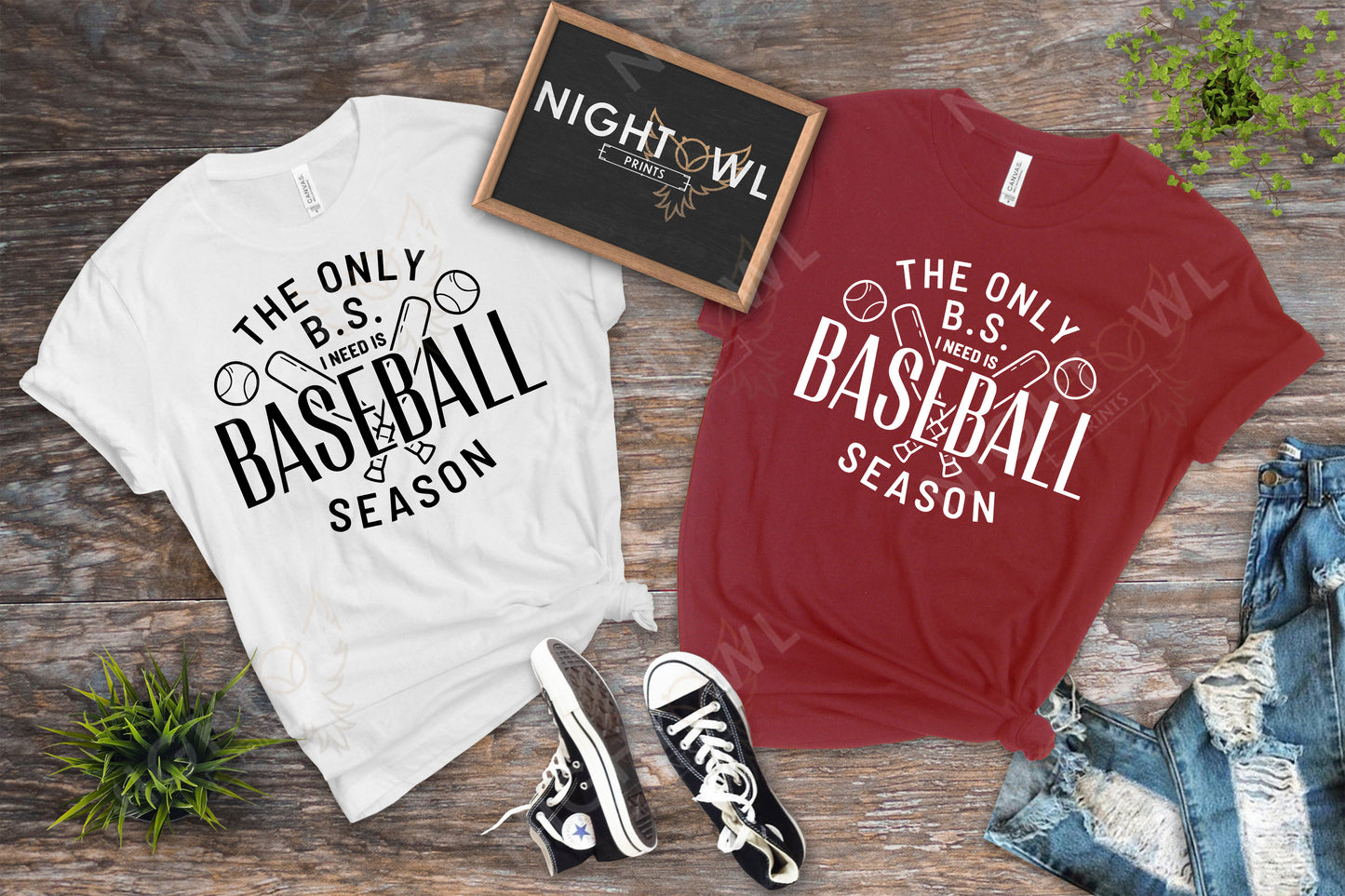 The only BS I need is Baseball Season DTF Transfer.