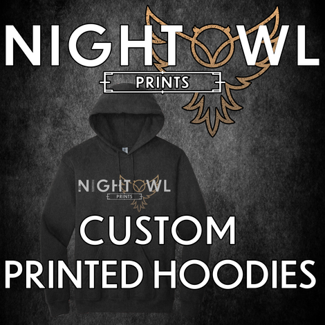 Custom Printed Hoodies