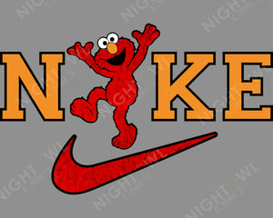 Nike Elmo jump DTF Transfer.