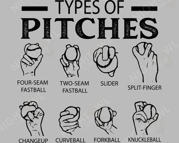 Types of pitches DTF Transfer.