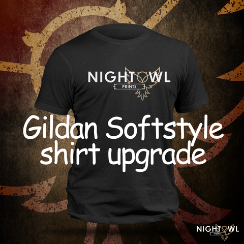 Gildan Softstyle shirt upgrade